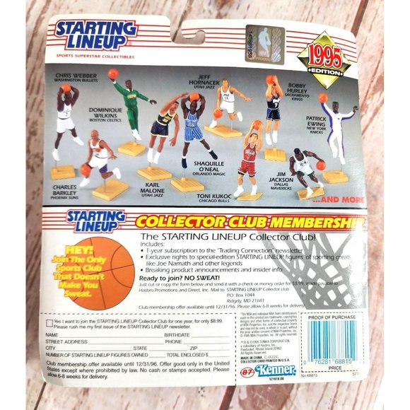 Kenner Starting Lineup Superstar Vintage 95 Edition NBA Mark Price Figurine - Picture 8 of 15